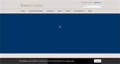 Desktop Screenshot of nordiccapital.com
