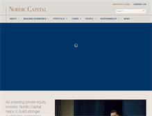 Tablet Screenshot of nordiccapital.com